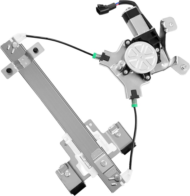 XIMAKA Rear Passenger Side Power Window Regulator with Motor (2 Pins) Fit for 2007-2014 Cadillac Escalade Chevrolet Tahoe Gmc Yukon, 741-391 - Image 1